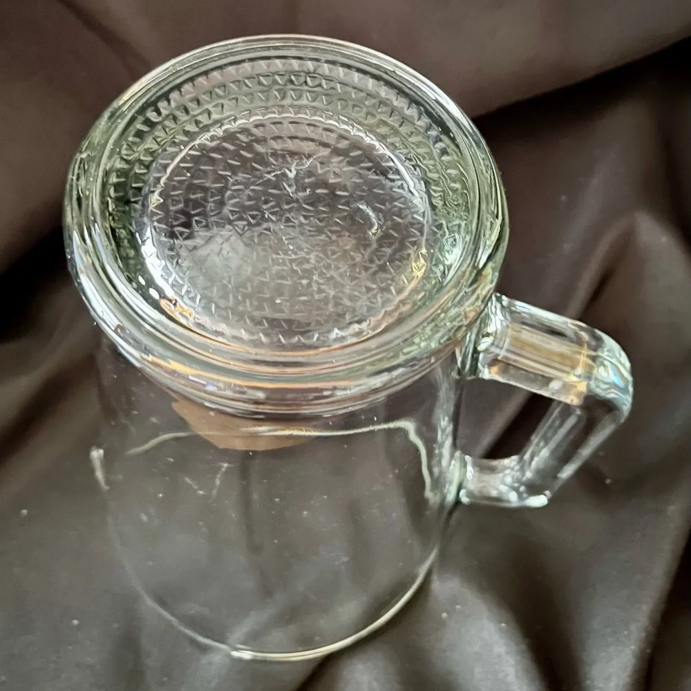Vintage Libbey 5260 Heavy Clear Glass Pitcher 60 oz Root Beer Water Jug Barware